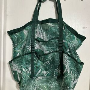 Green Mesh Tote Bag - Women